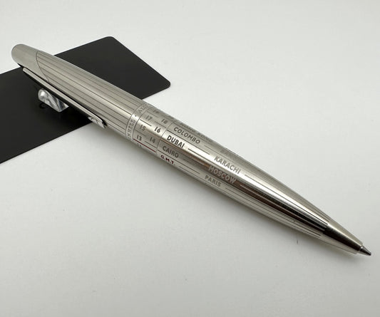 Alfred Dunhill AD2000 G.M.T. World Time Zones Limited Edition Ballpoint Pen -NOS