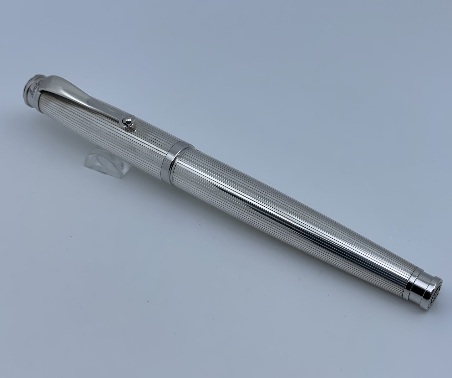 Montegrappa Memoria Stripes 925 Sterling Silver Rollerball Pen