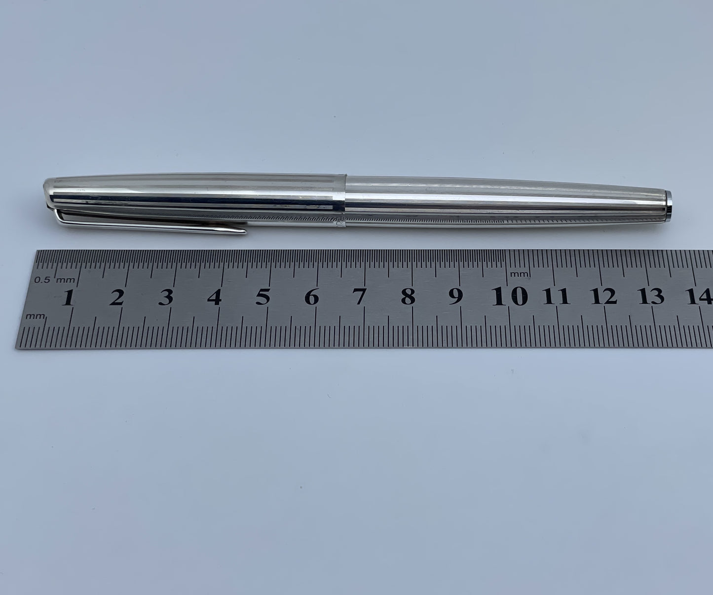 Vintage Aurora 98  Fountain Pen 925 Sterling Silver