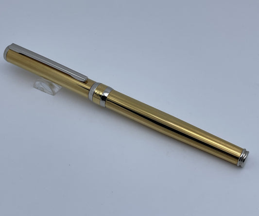 Delta Gold Plated Vintage Fountain Pen