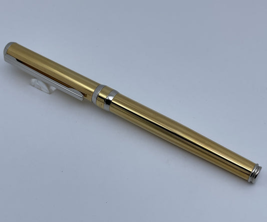 Delta Gold Plated Vintage Fountain Pen