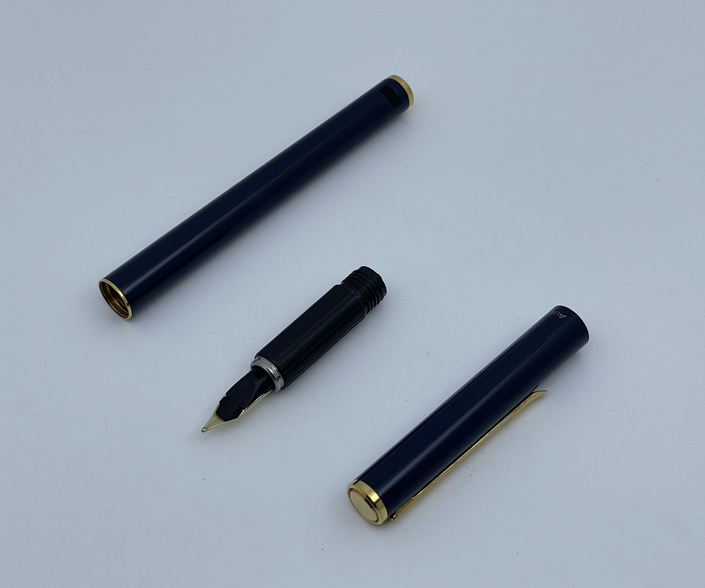 Aurora Hastil Night Blue Lacquer Fountain Pen