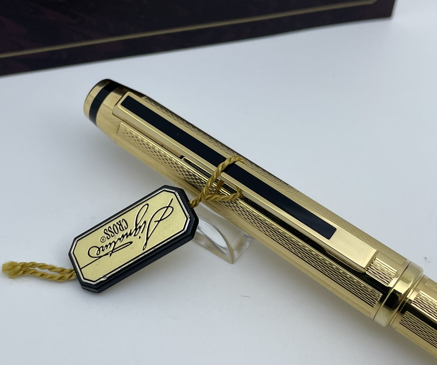 NOS Cross 6206 Signature 22KT Gold Electroplated Fountain Pen