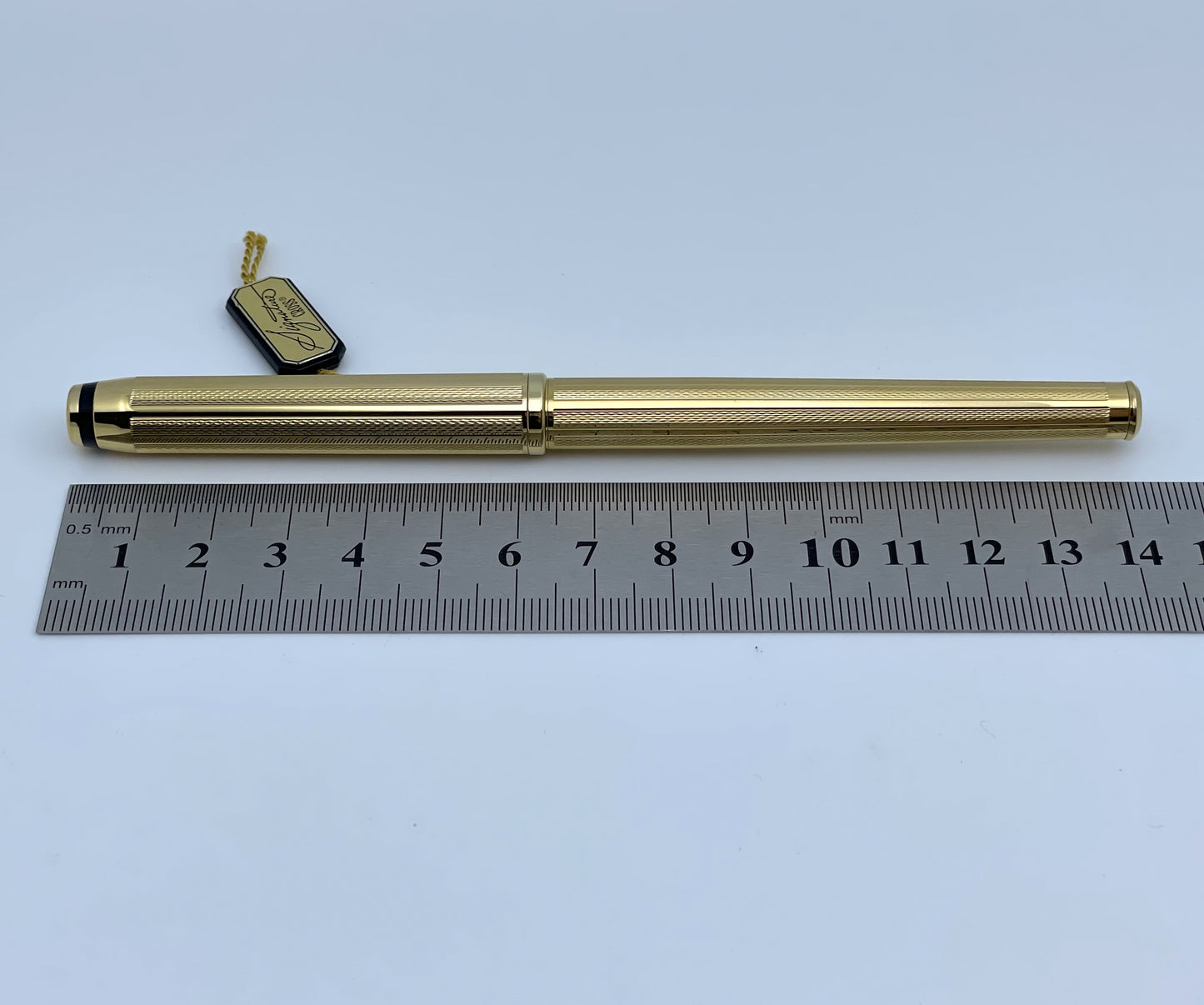 NOS Cross 6206 Signature 22KT Gold Electroplated Fountain Pen