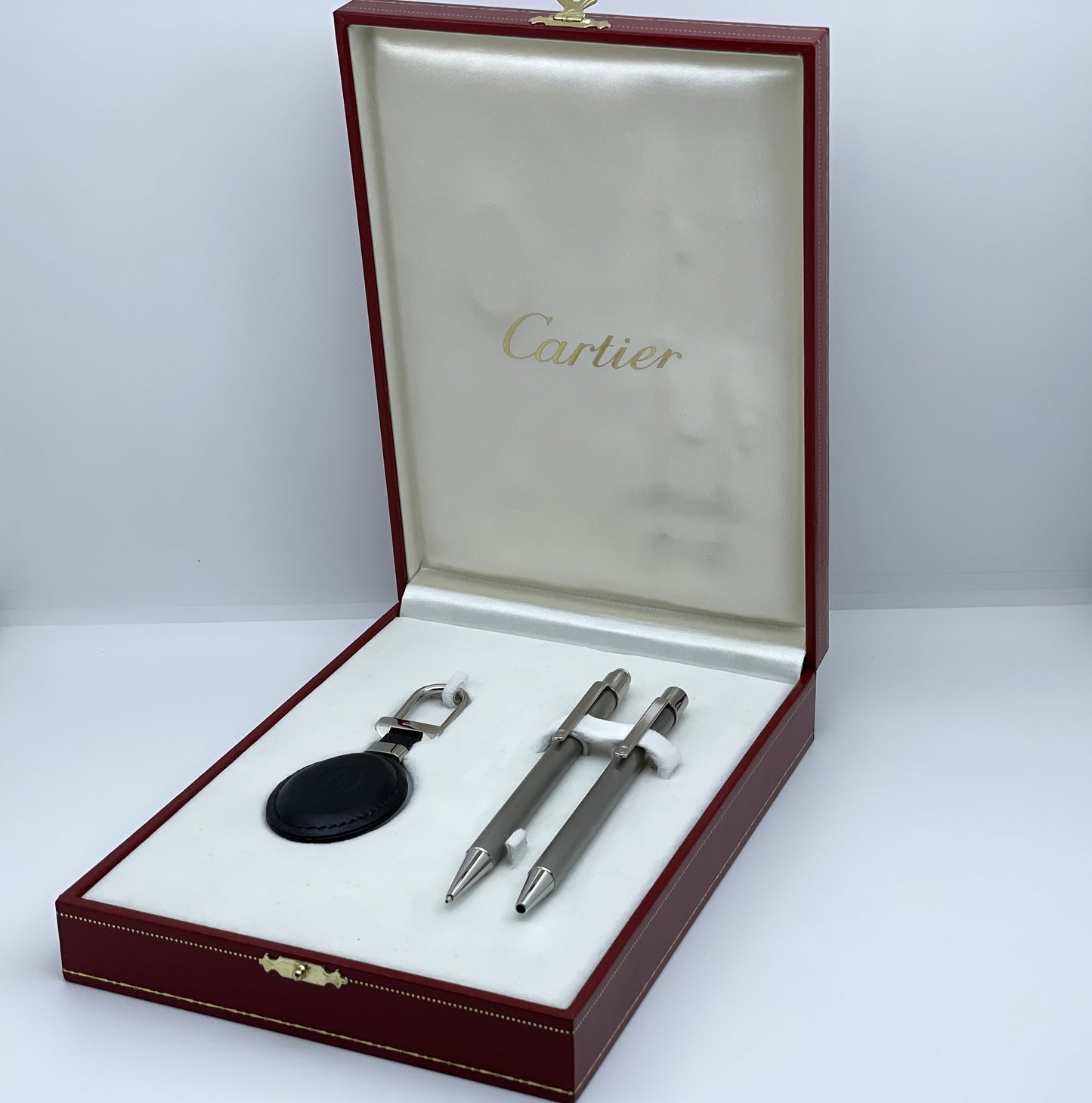 Must De Cartier Pen Set Ballpoint Pen, Pencil & Key Chain