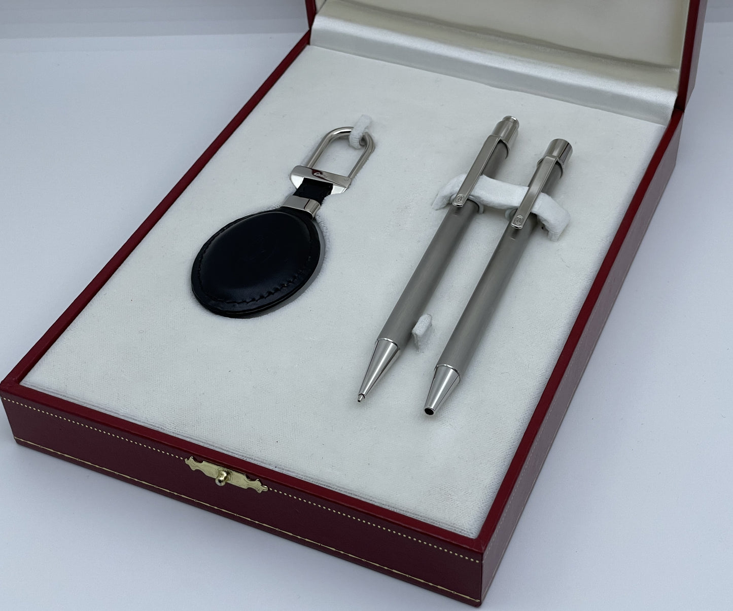 Must De Cartier Pen Set Ballpoint Pen, Pencil & Key Chain