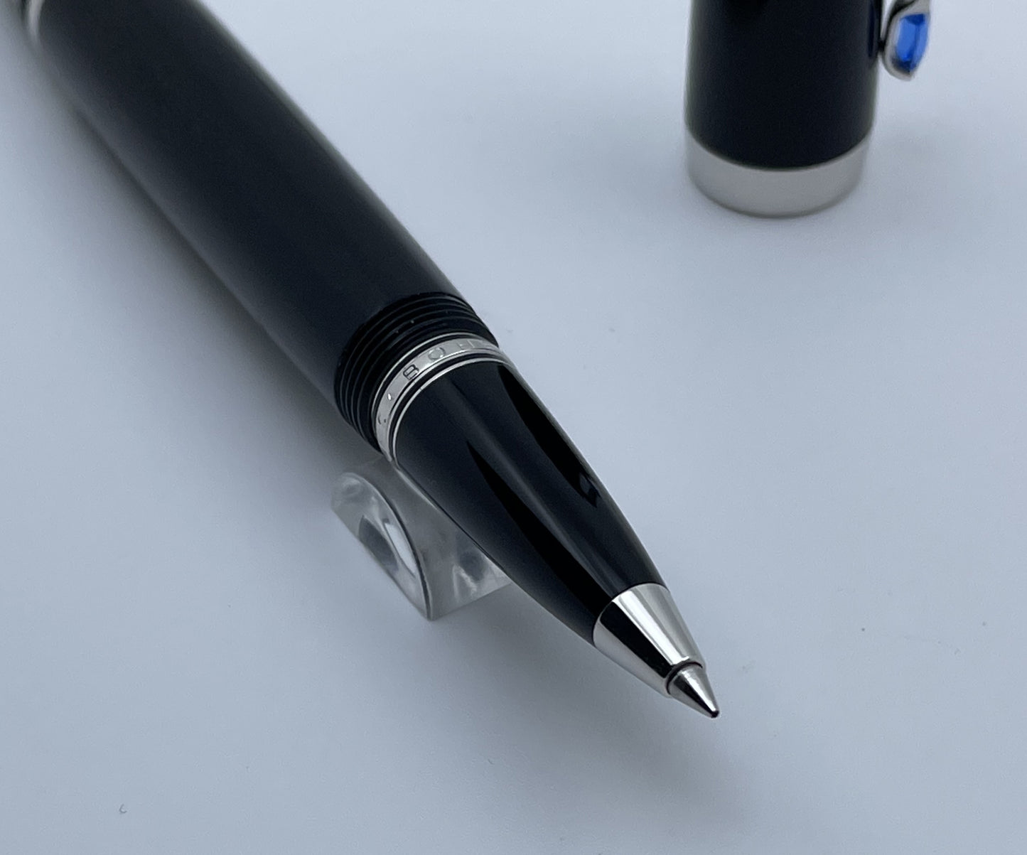 Montblanc Boheme Blue Sapphire Platinum Rollerball Pen