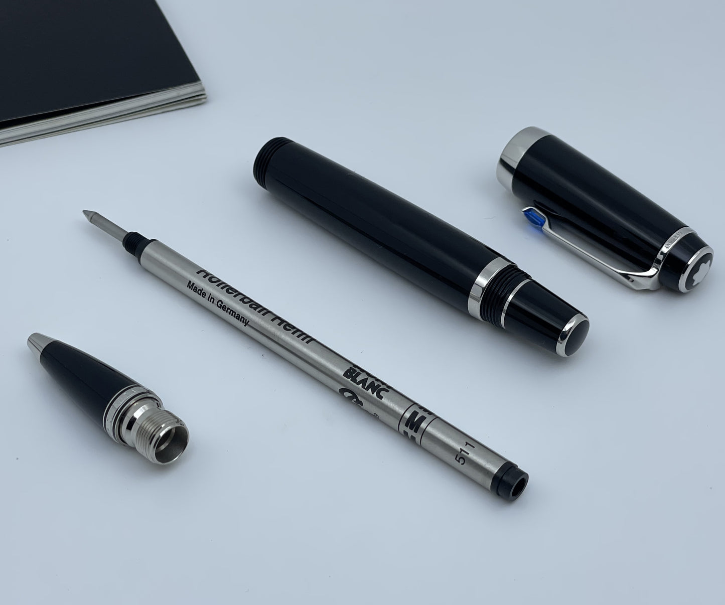 Montblanc Boheme Blue Sapphire Platinum Rollerball Pen