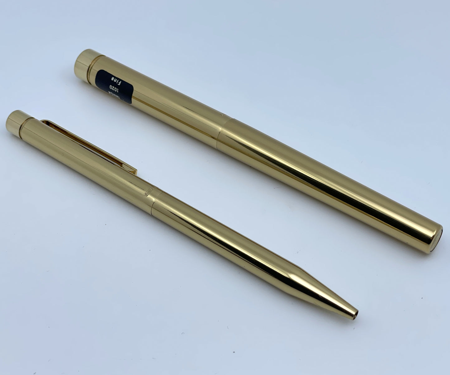 Sheaffer Targa Imperial Brass Targa 1020 Fountain Pen & Ballpoint Pen Set