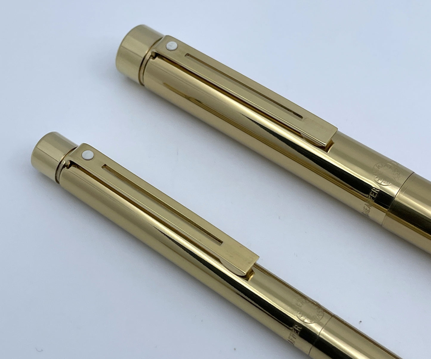 Sheaffer Targa Imperial Brass Targa 1020 Fountain Pen & Ballpoint Pen Set