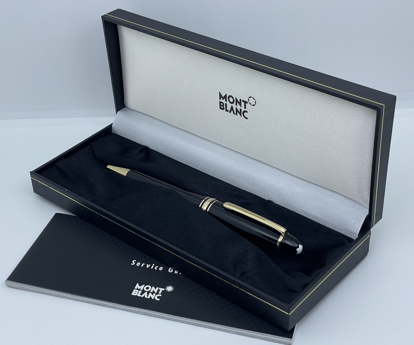 Montblanc Meisterstuck Black LeGrand 161 Gold Plated Ballpoint Pen