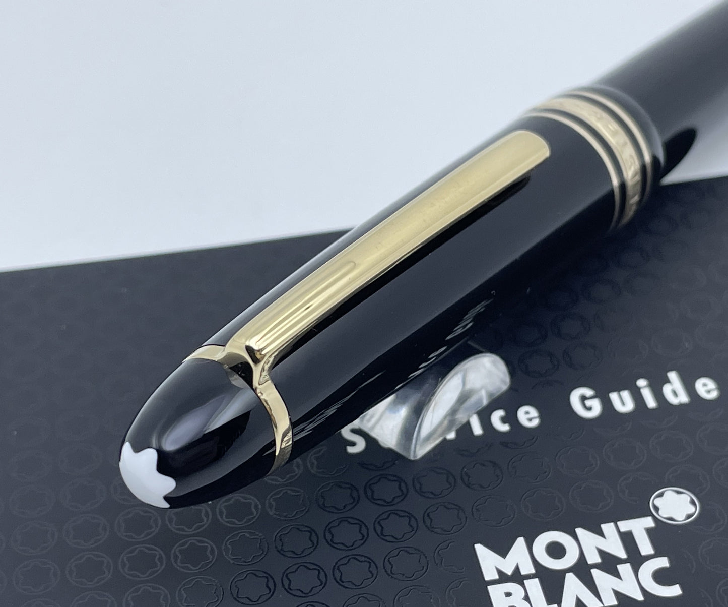 Montblanc Meisterstuck Black LeGrand 161 Gold Plated Ballpoint Pen