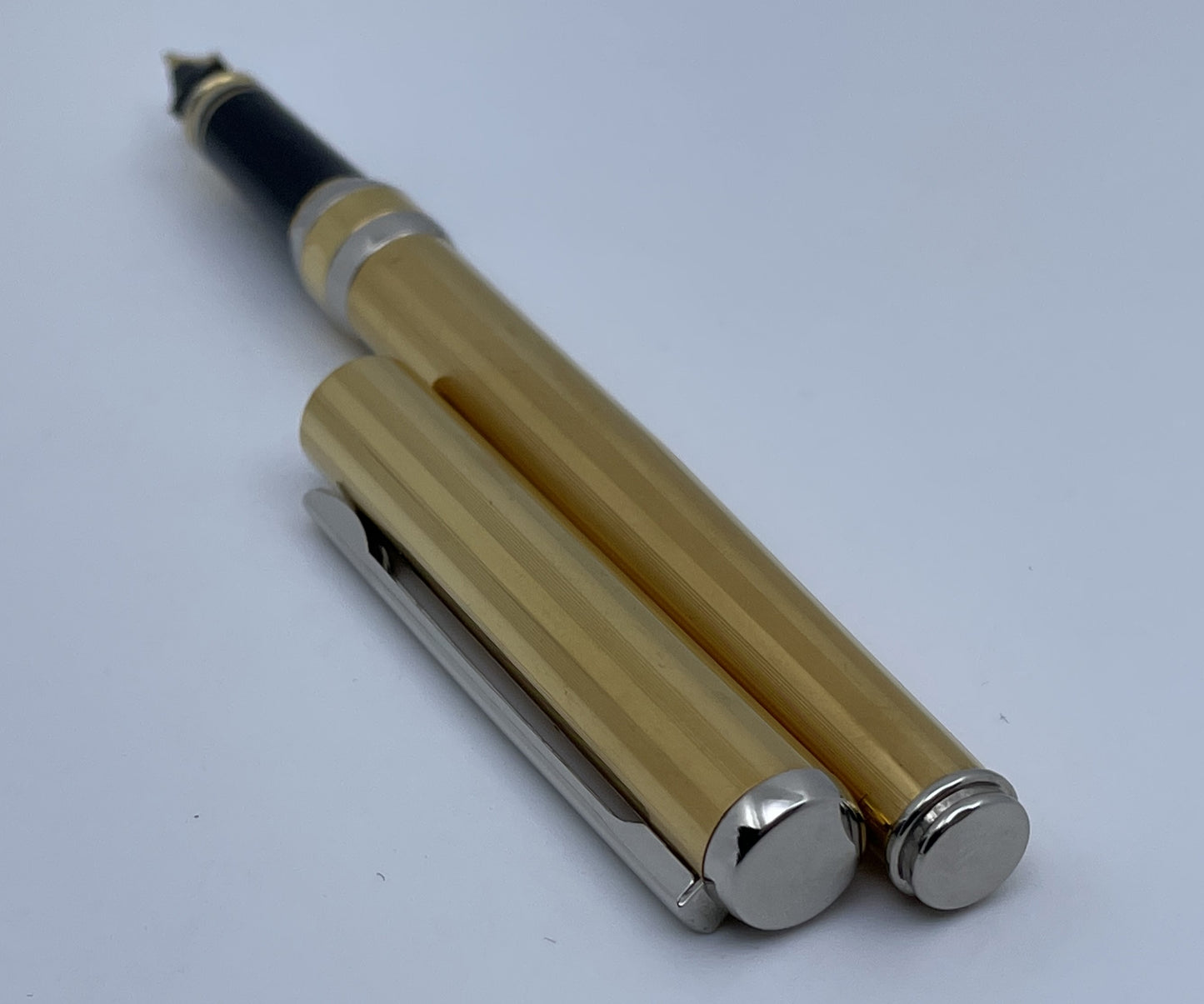 Delta Gold Plated Vintage Fountain Pen