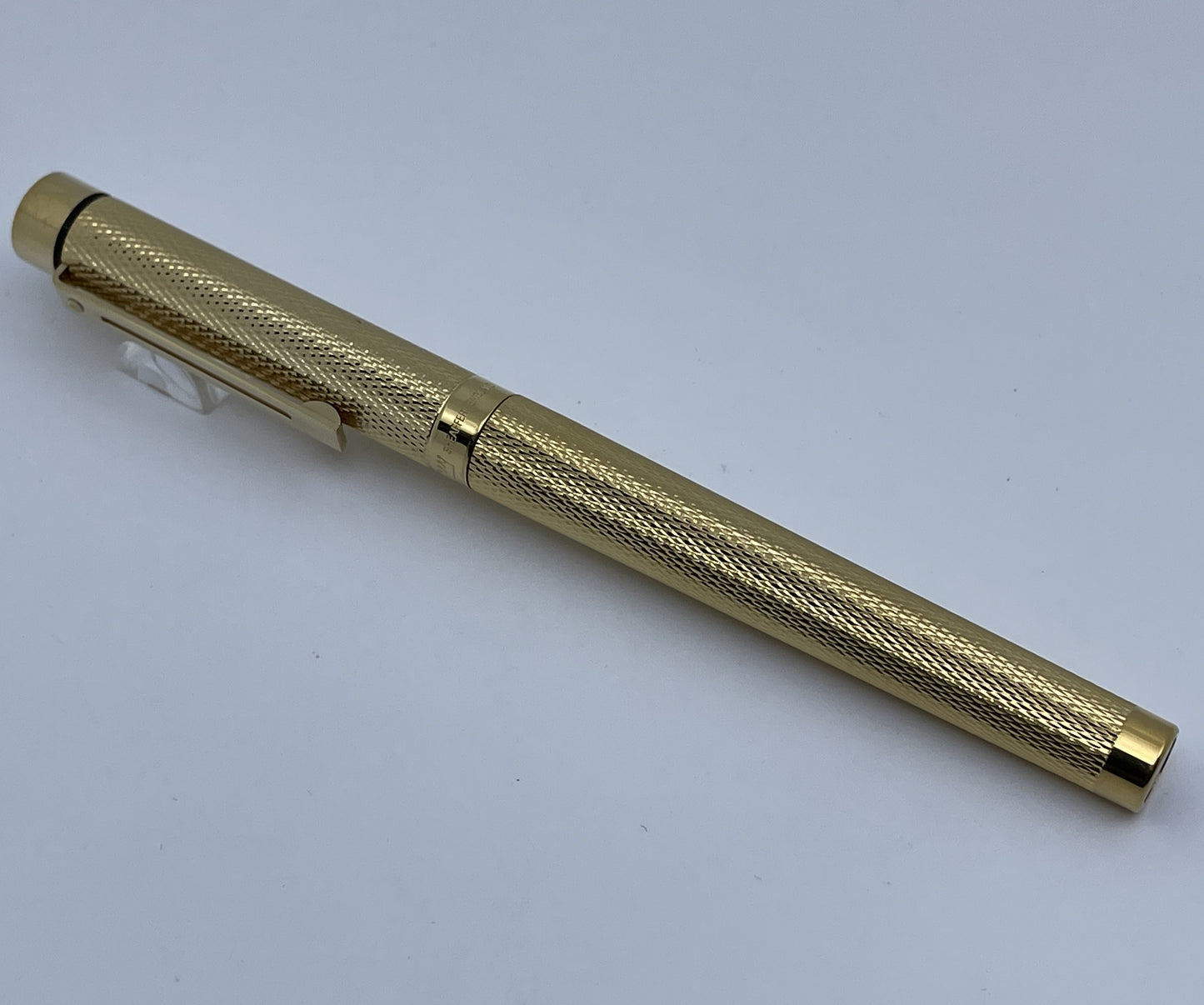 Sheaffer TARGA Gold Plated Barley Fountain Pen Made In England