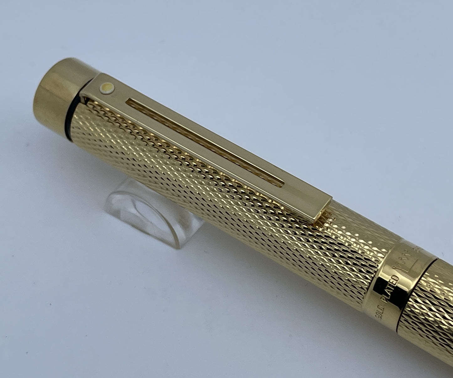 Sheaffer TARGA Gold Plated Barley Fountain Pen Made In England