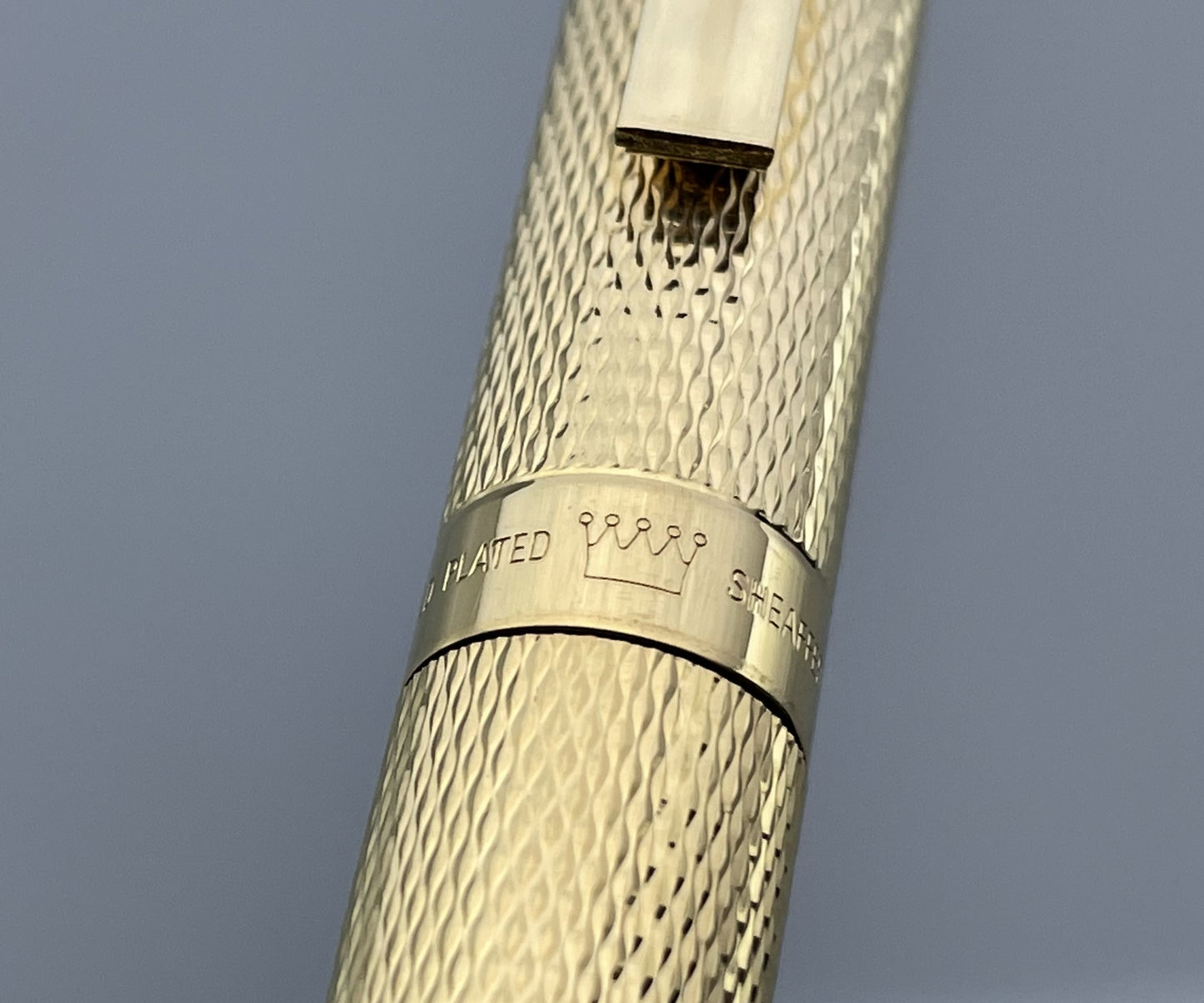 Sheaffer TARGA Gold Plated Barley Fountain Pen Made In England