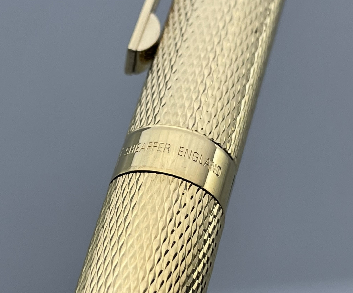 Sheaffer TARGA Gold Plated Barley Fountain Pen Made In England