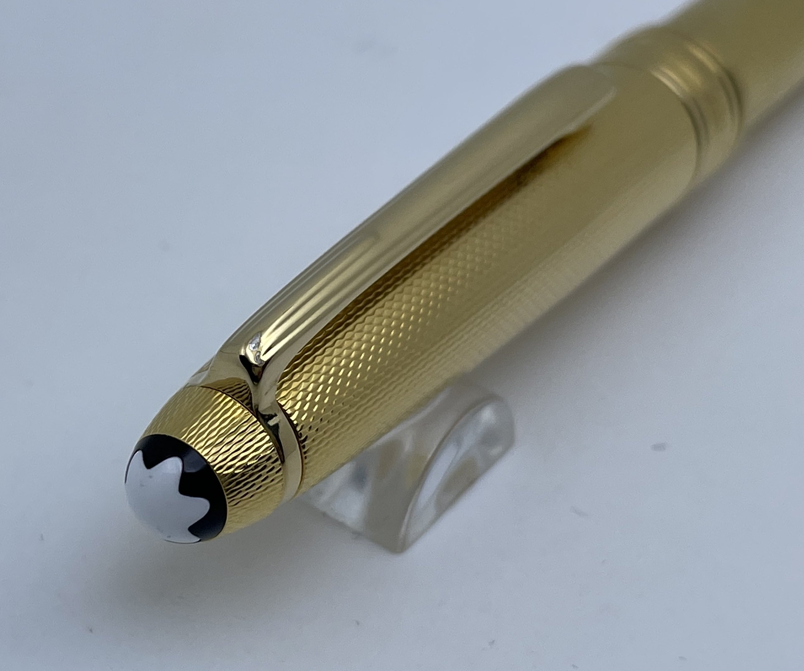 Montblanc meisterstuck clearance gold fountain pen