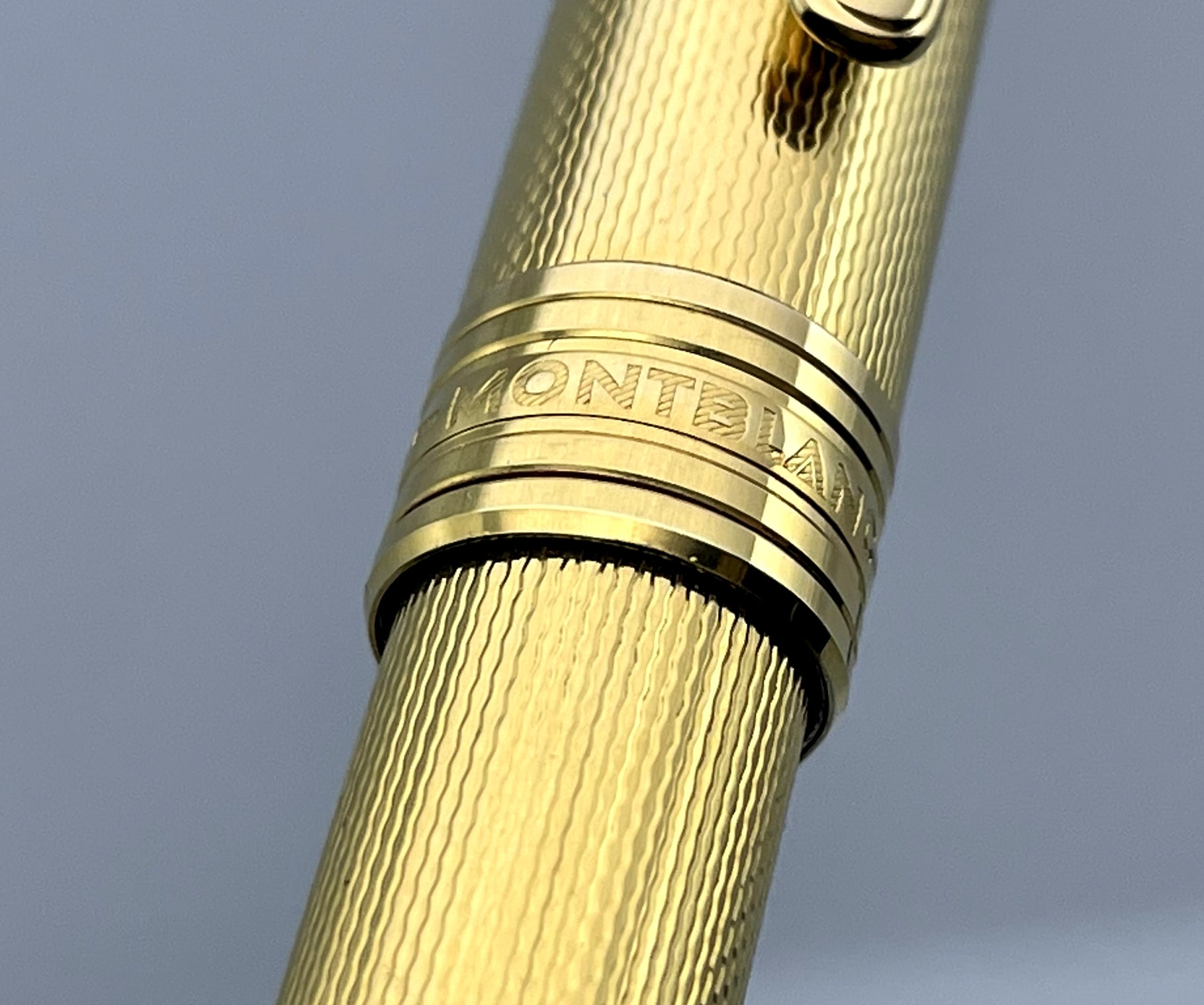Montblanc Meisterstuck 144 Gold Barley Fountain Pen - West Germany