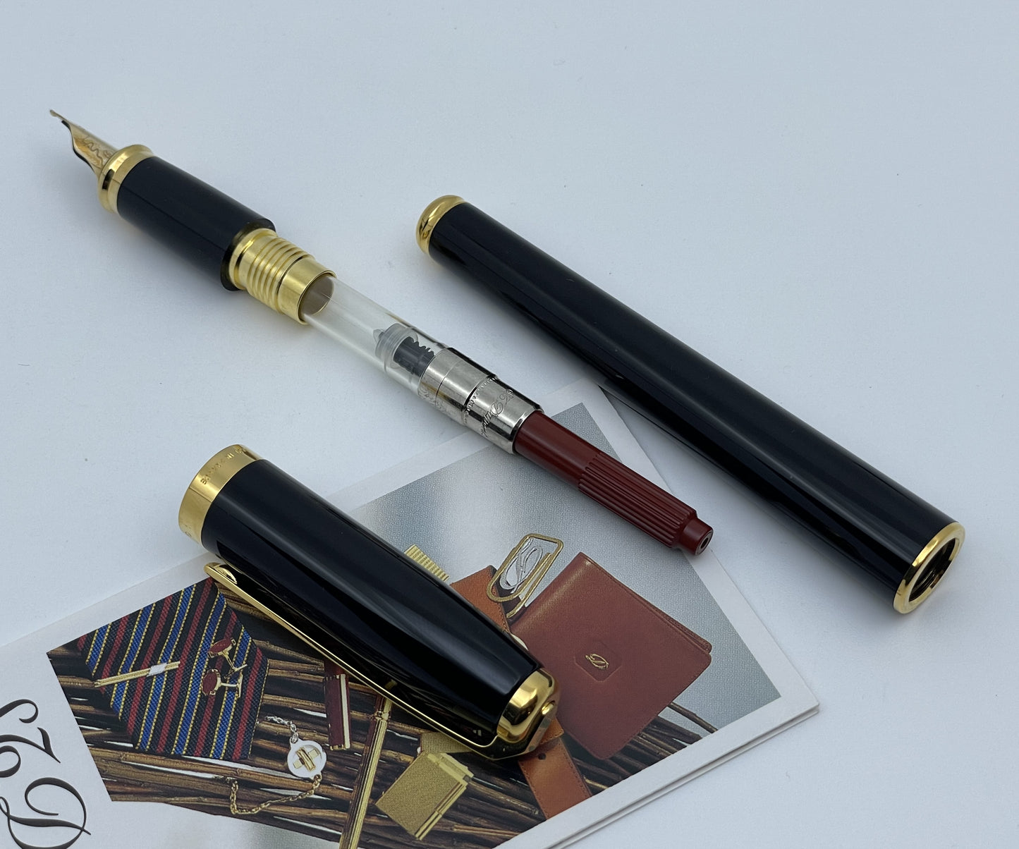 S.T. Dupont Fidelio Black Lacquer Fountain Pen