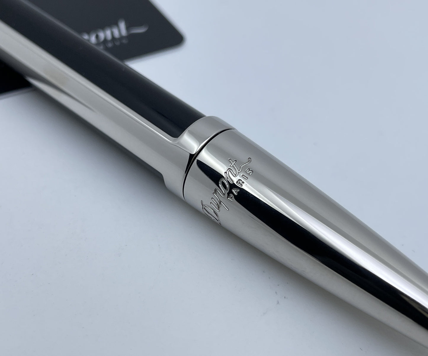 S.T. Dupont DEFI Black Lacquer And Pallidum Ballpoint Pen