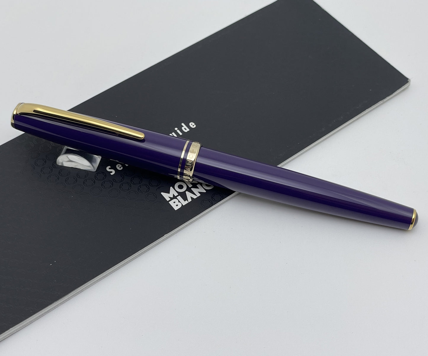 Montblanc Generation Purple Gold Plated Fountain Pen