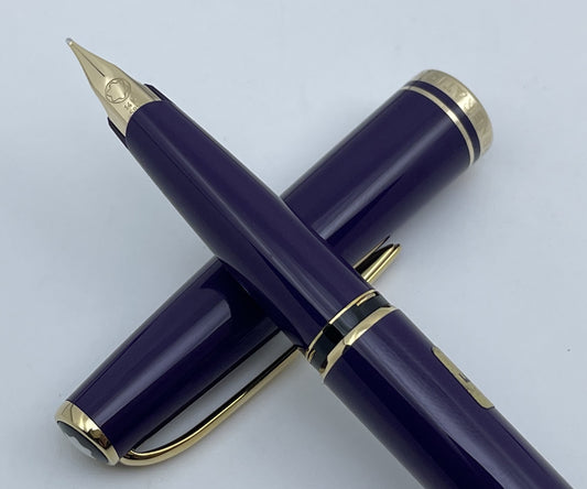 Montblanc Generation Purple Gold Plated Fountain Pen