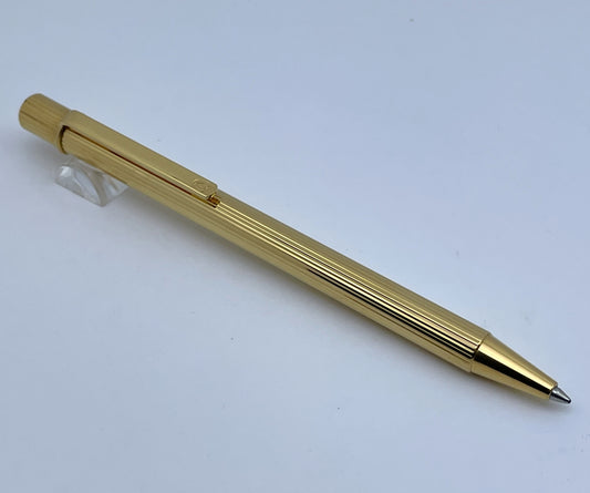 Must De Cartier Stylo Bille II Gold Plated Ballpoint Pen