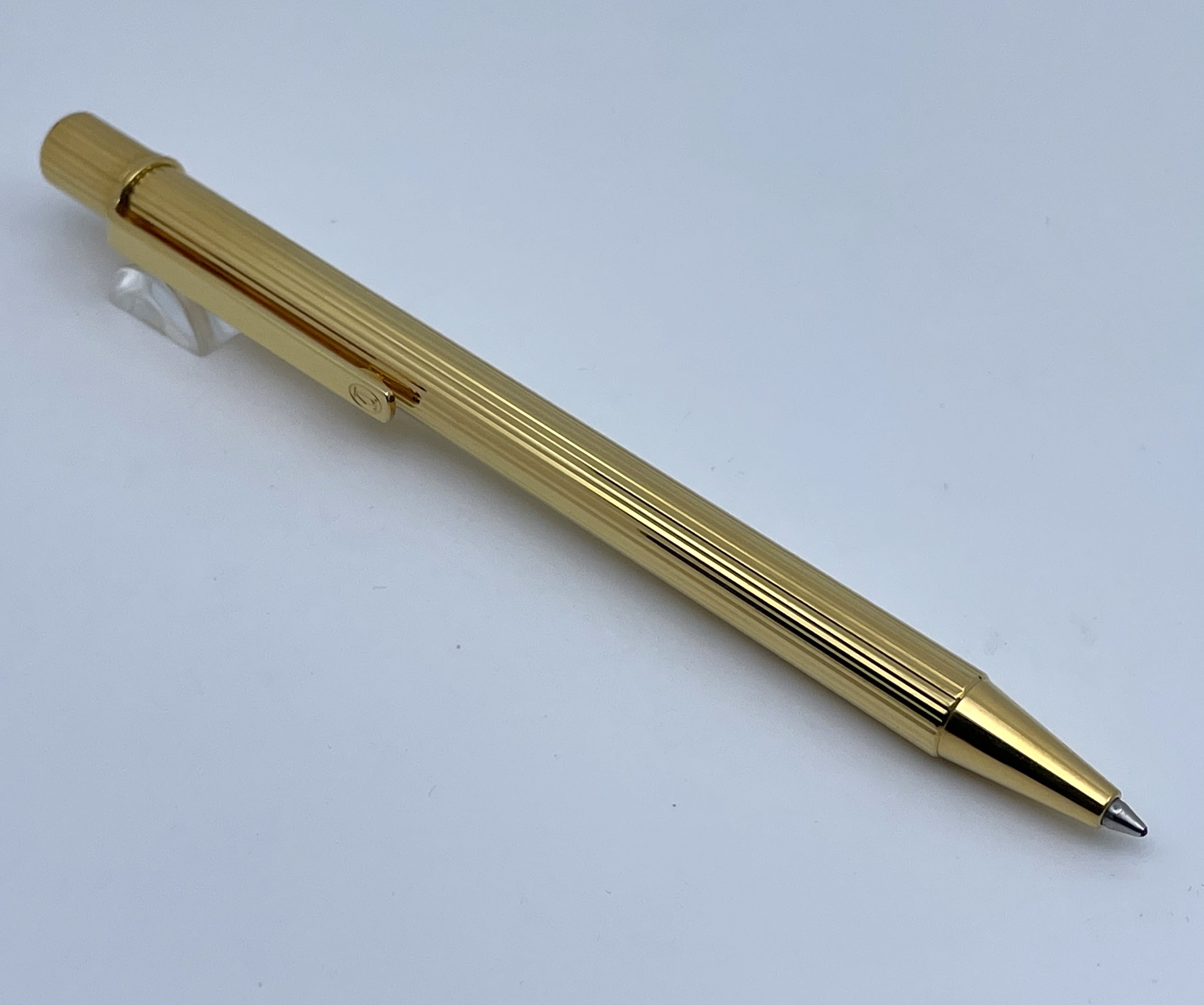 Must De Cartier Stylo Bille II Gold Plated Ballpoint Pen – pensandmore
