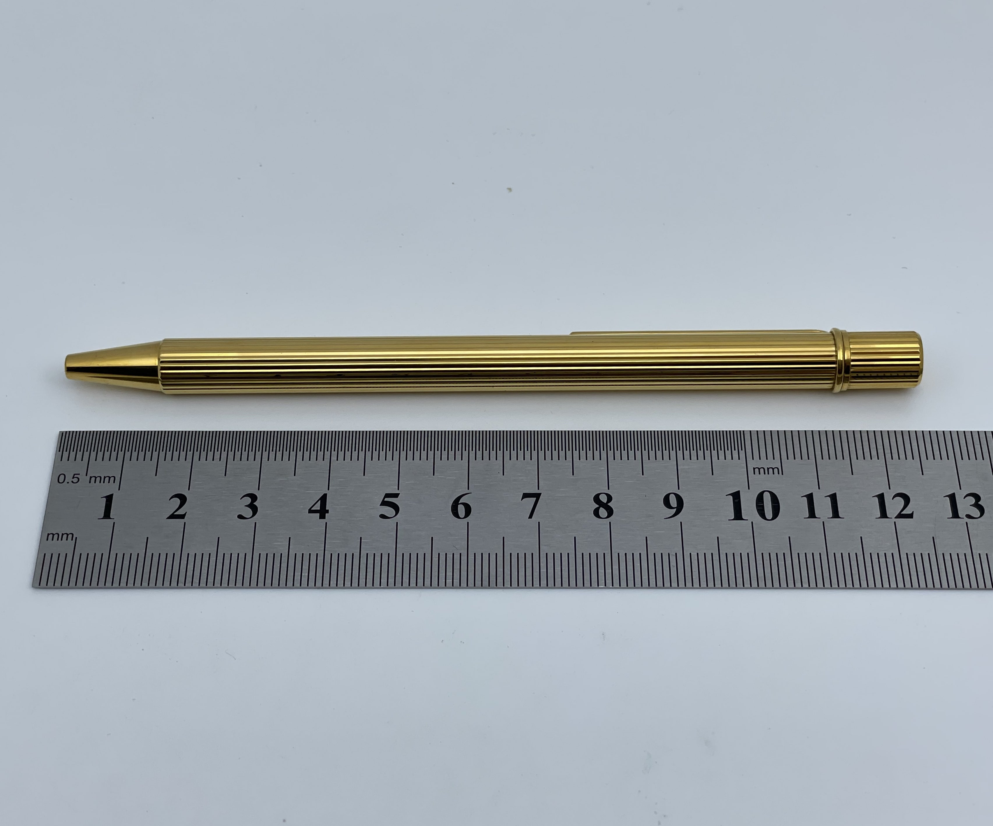 Must De Cartier Stylo Bille II Gold Plated Ballpoint Pen pensandmore