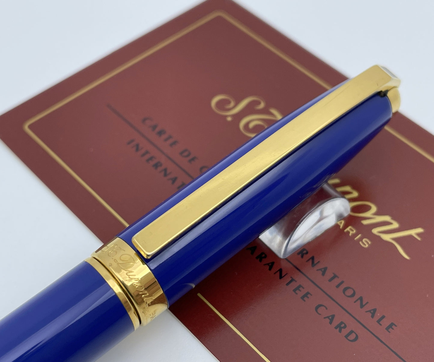 S.T. Dupont Fidelio Blue Lacquer Ballpoint Pen