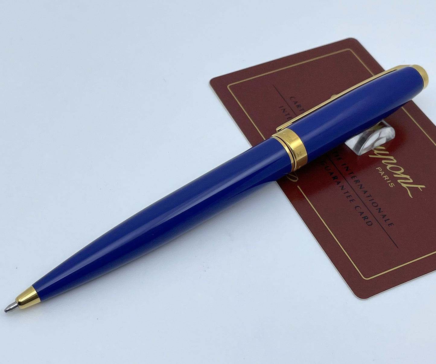 S.T. Dupont Fidelio Blue Lacquer Ballpoint Pen