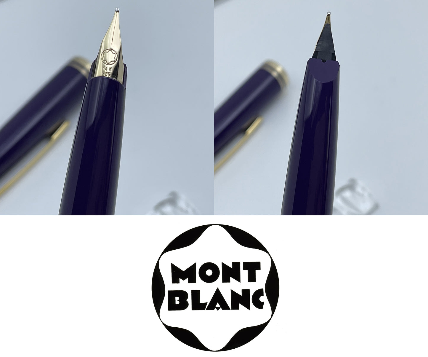 Montblanc Generation Purple Gold Plated Fountain Pen