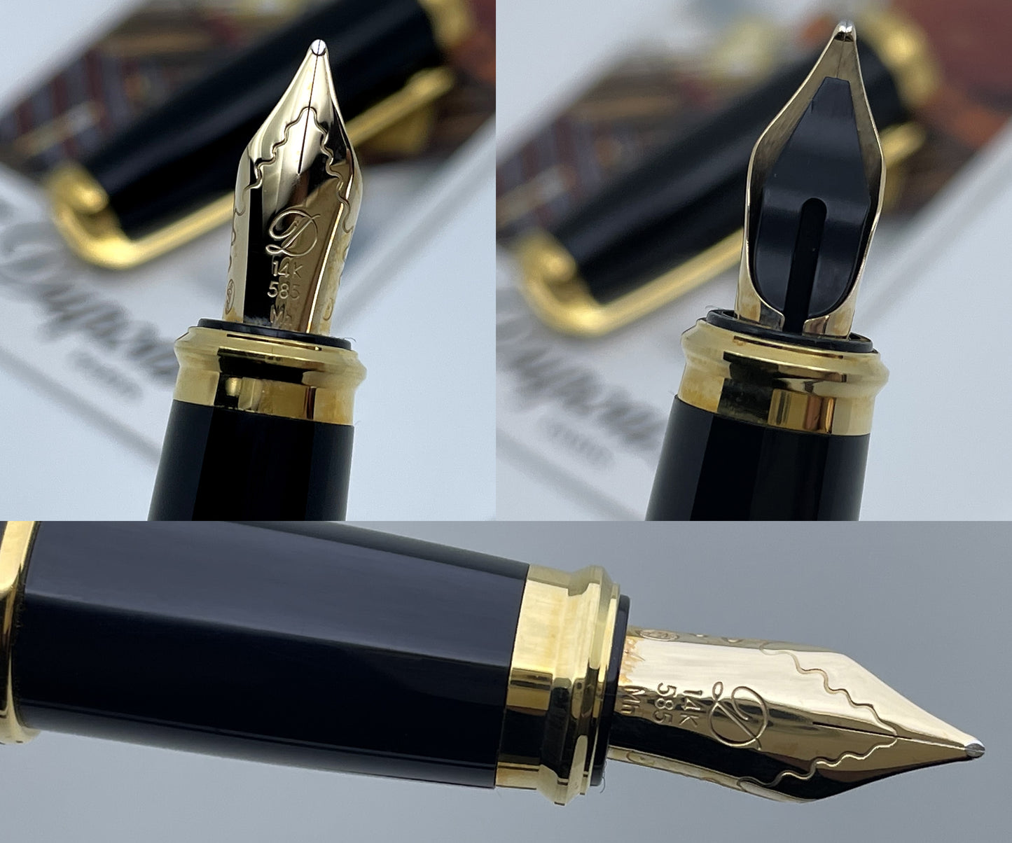 S.T. Dupont Fidelio Black Lacquer Fountain Pen